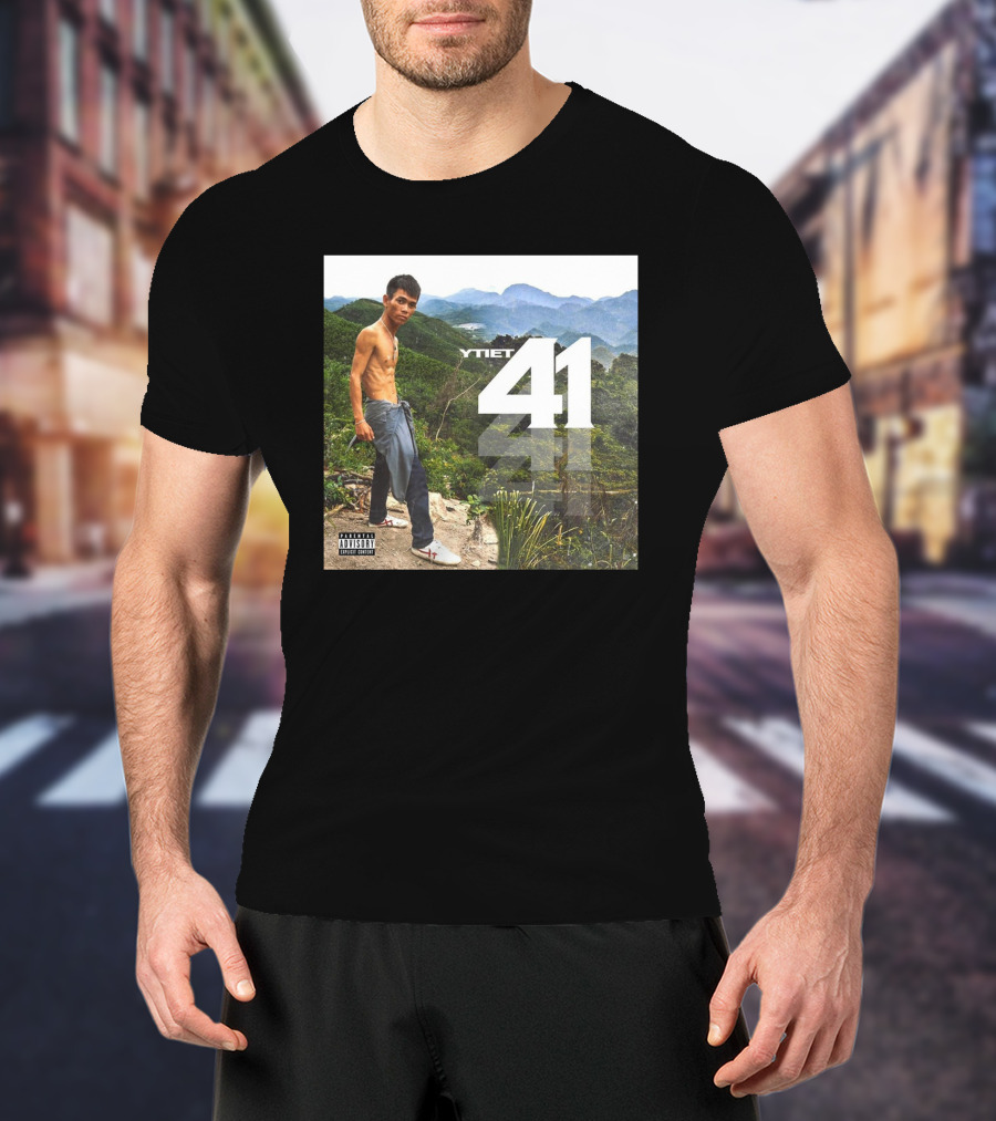 YTiet 41 Parental Advisory Explicit Content T-Shirt