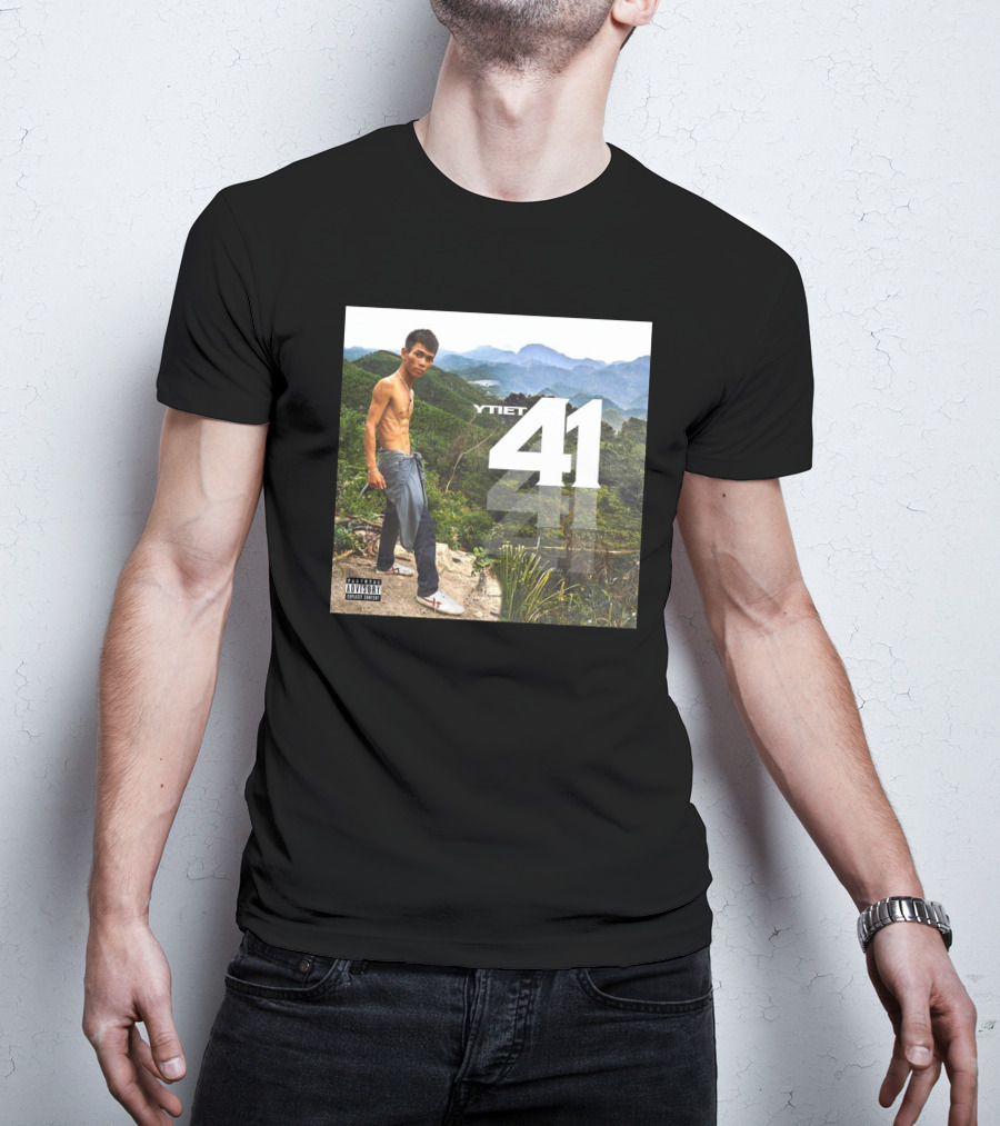 YTiet 41 Parental Advisory Explicit Content T-Shirt