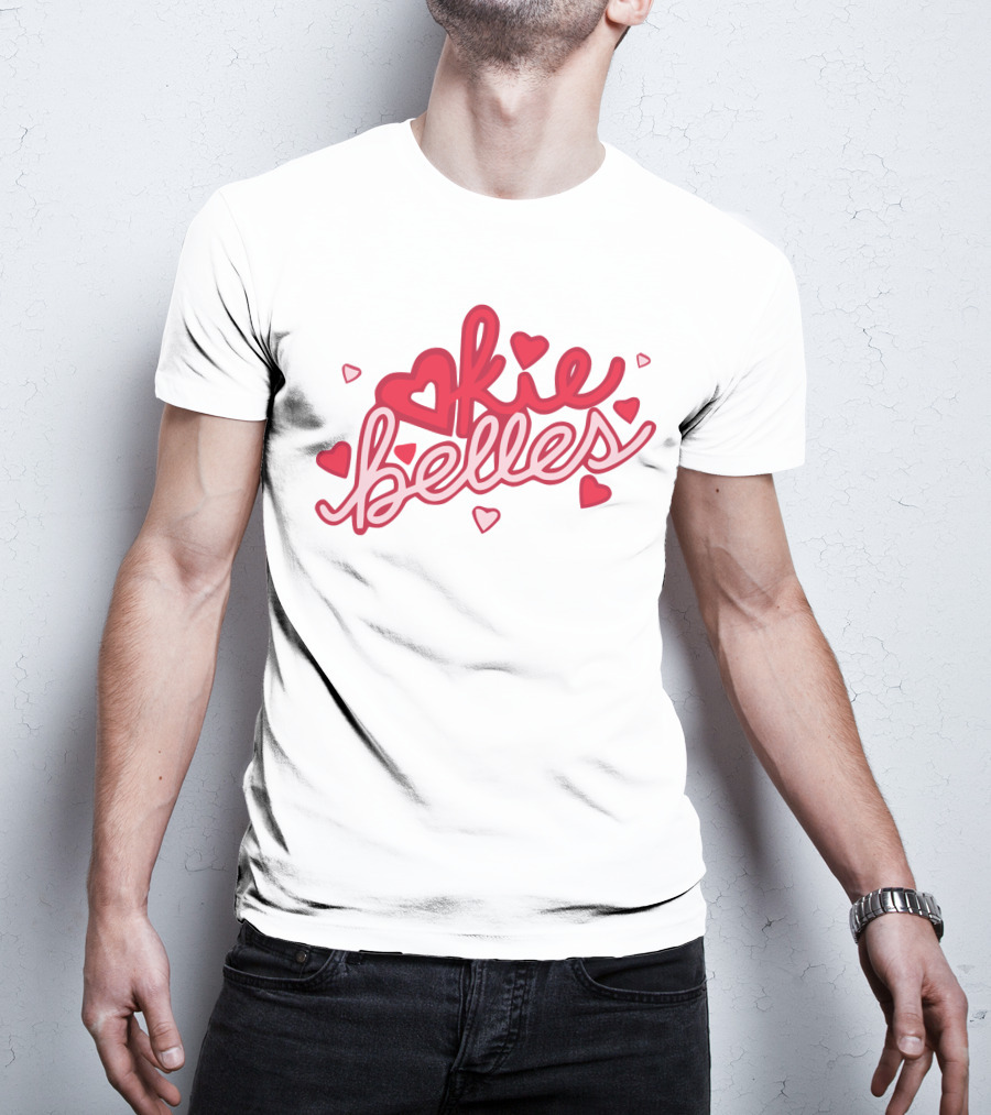Okie Belles Merchandise Valentine Hearts T-Shirt