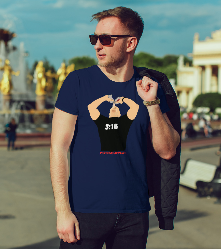 3:16 Stone Cold Chug Pipebomb T-Shirt