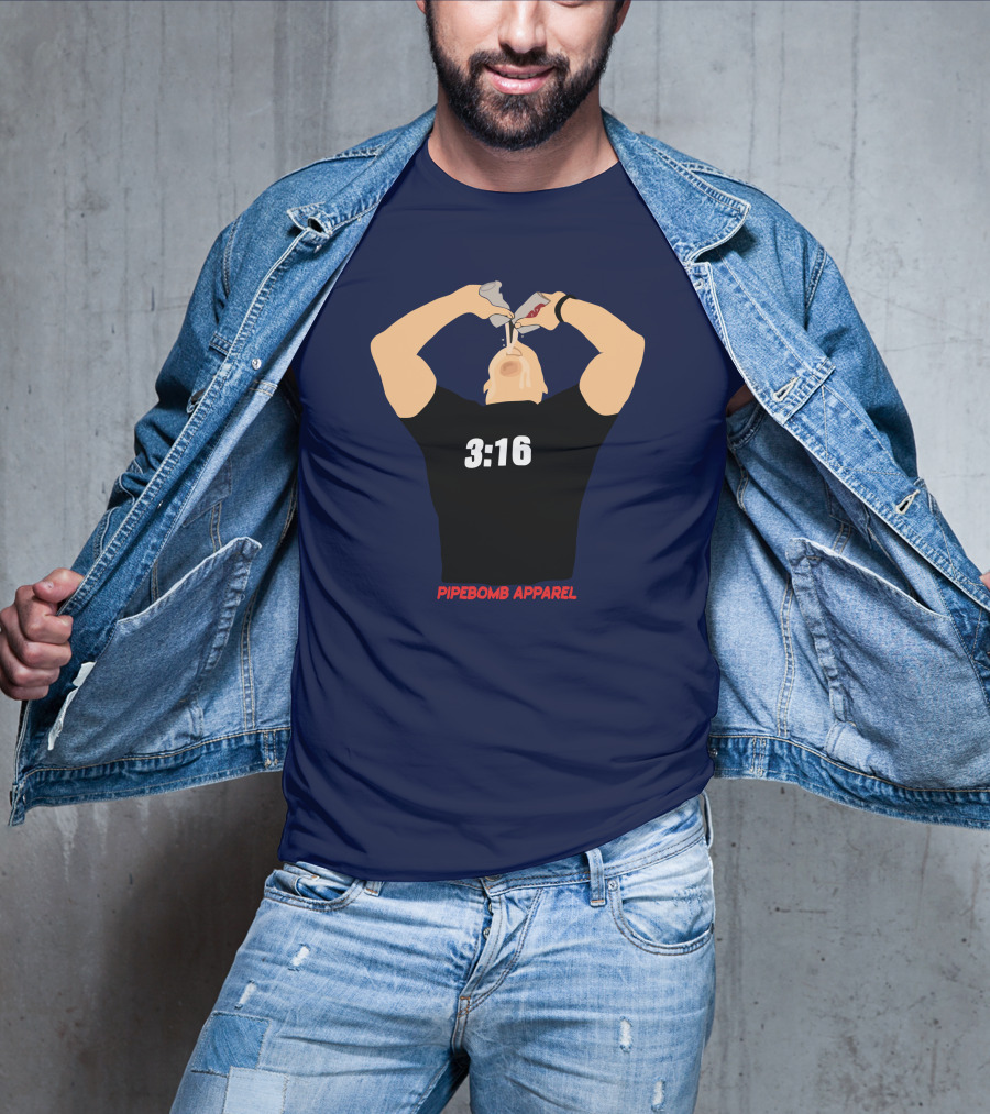 3:16 Stone Cold Chug Pipebomb T-Shirt