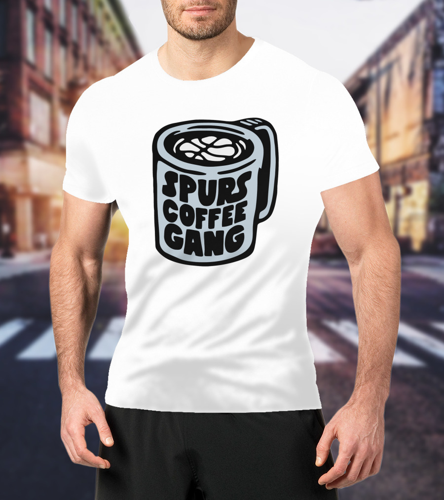 Spurs Coffee Gang Mug T-Shirt