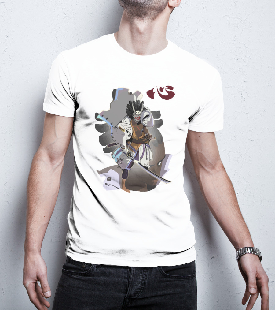 Nagoriyuki Samurai Warrior Guilty Gear Character T-Shirt