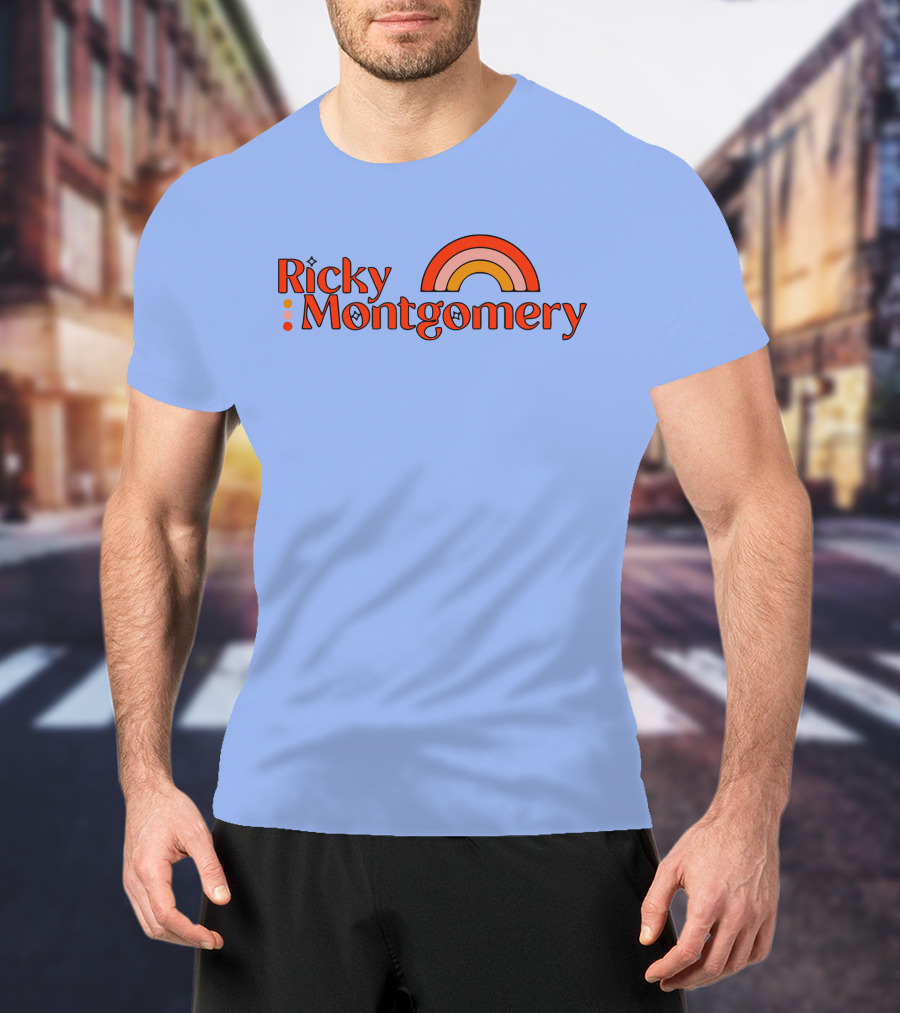 Ricky Montgomery Retro Rainbow T-Shirt