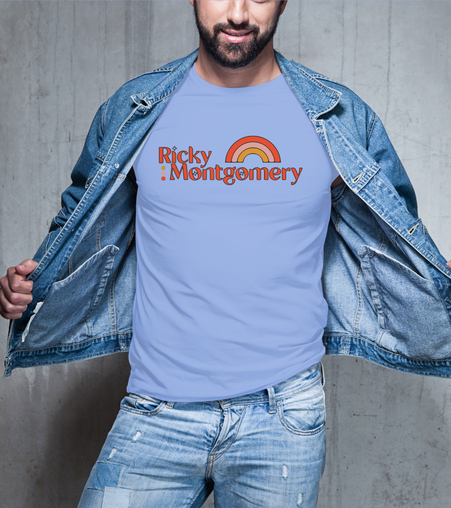 Ricky Montgomery Retro Rainbow T-Shirt