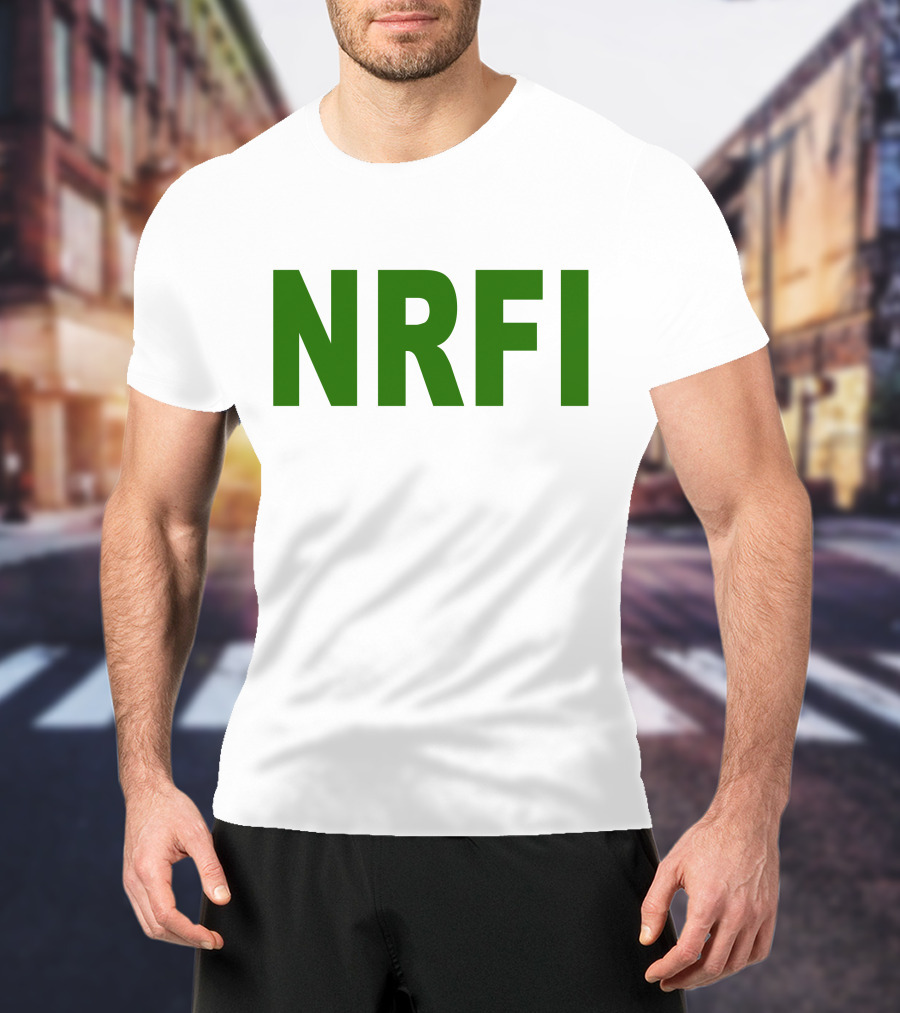 NRFI No Run First Inning Sports Betting Fan T-Shirt
