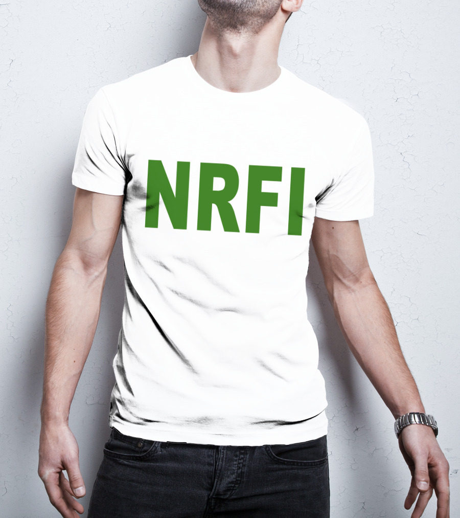 NRFI No Run First Inning Sports Betting Fan T-Shirt