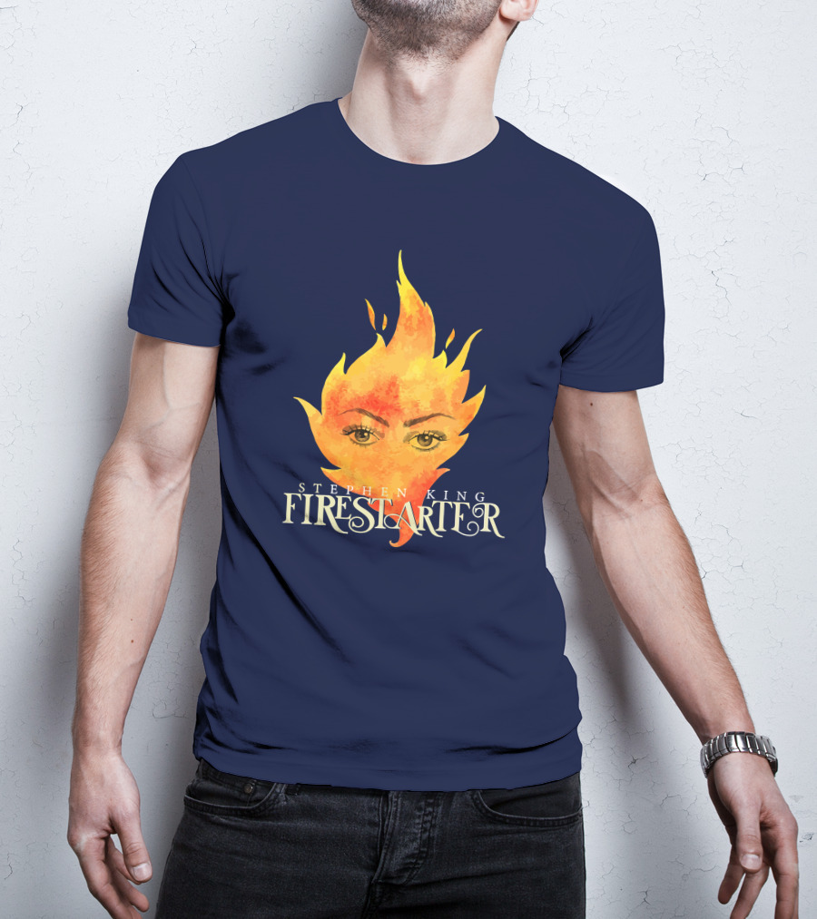 Stephen King Firestarter Fiery Eyes T-Shirt