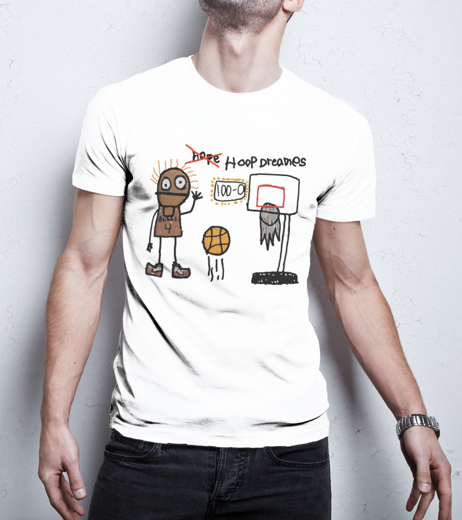 Bulls Hoop Dreams 100-0 Basketball Victory T-Shirt