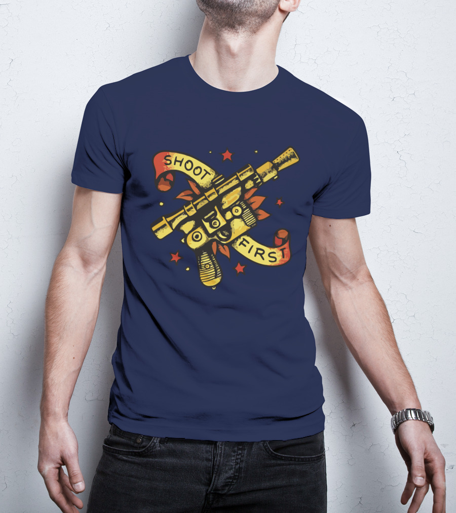 Shoot First Blaster T-Shirt