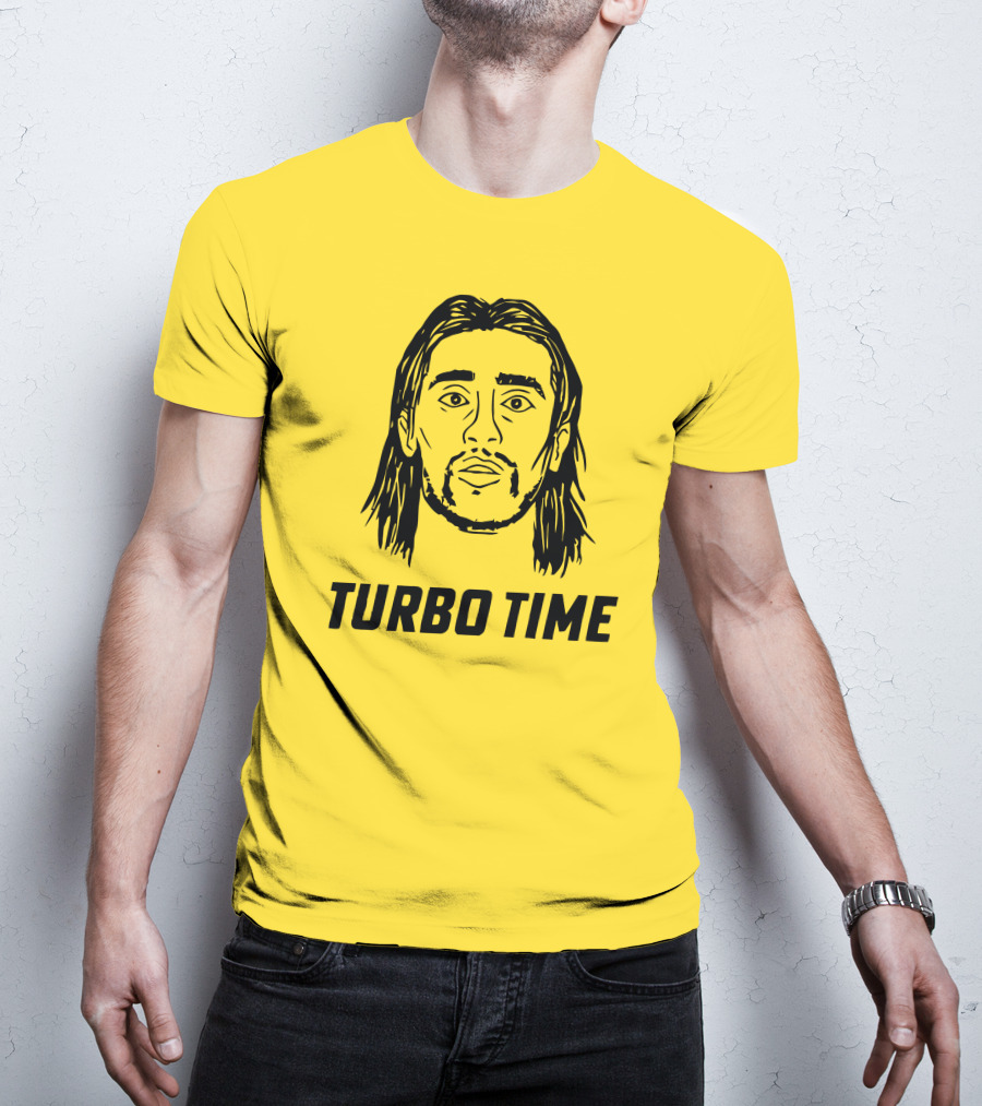 Turbo Time Alex Morgan Hairstyle Iconic Yellow T-Shirt