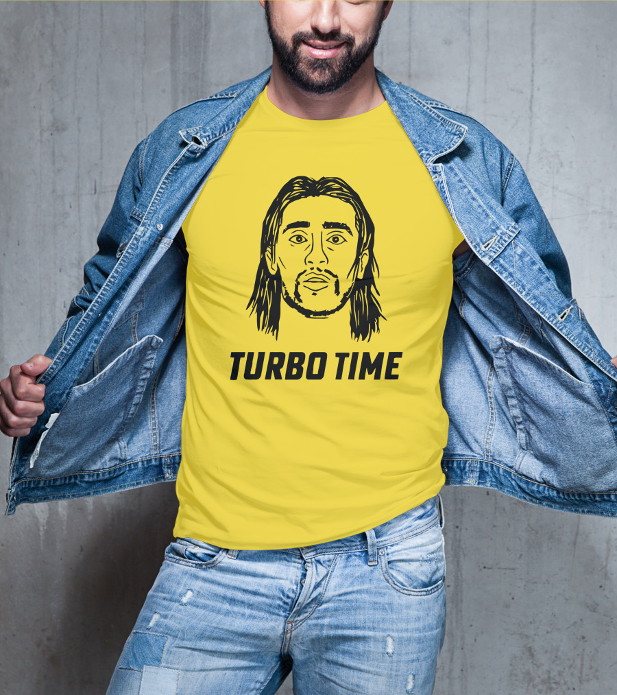 Turbo Time Alex Morgan Hairstyle Iconic Yellow T-Shirt