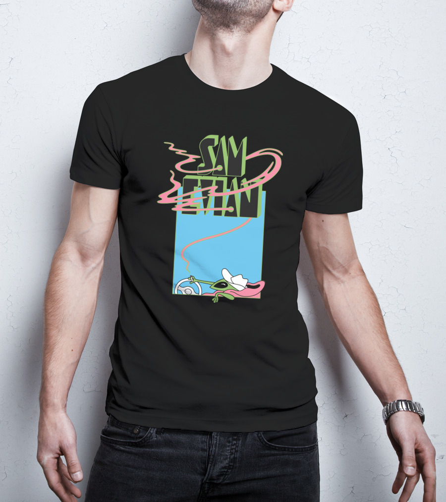 Sam Evian Alien Driver UFO T-Shirt