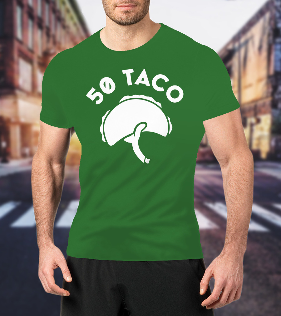 Jayson 50 TACO Funny Basketball T-Shirt