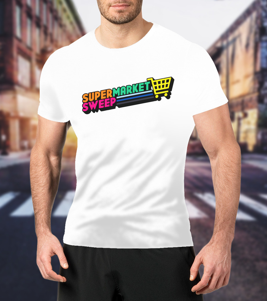 Supermarket Sweep Retro Shopping Cart T-Shirt