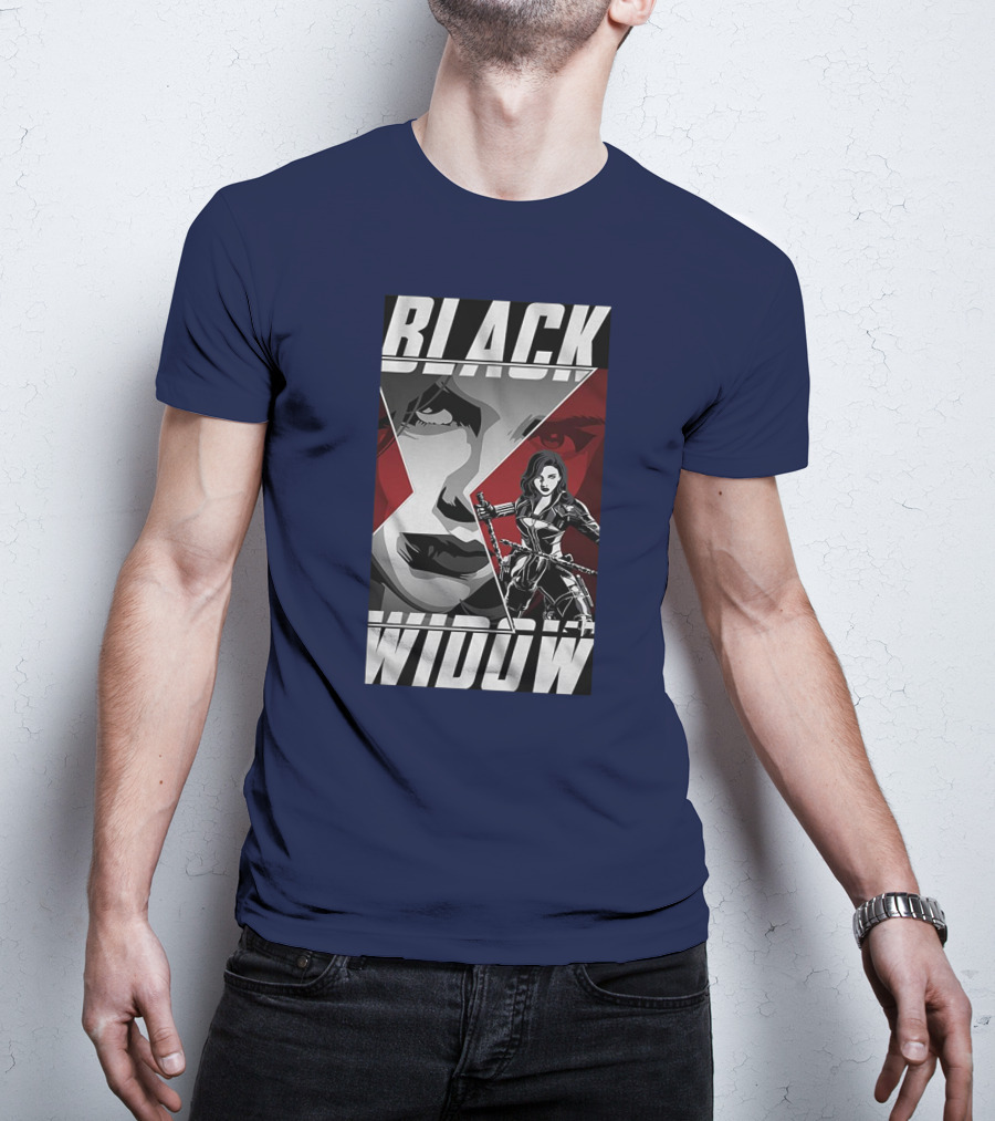 Black Widow Marvel Cinematic Heroine Dynamic T-Shirt
