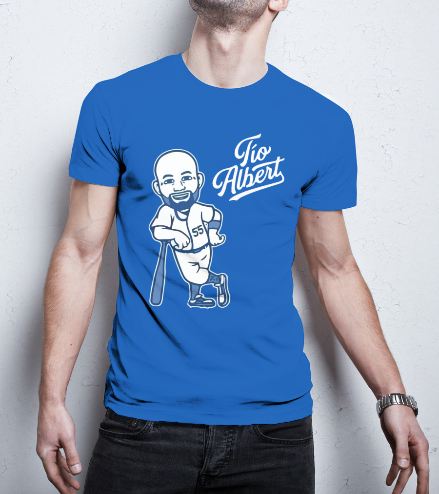 Tio Albert 55 Albert Pujols Los Angeles Dodgers T-Shirt