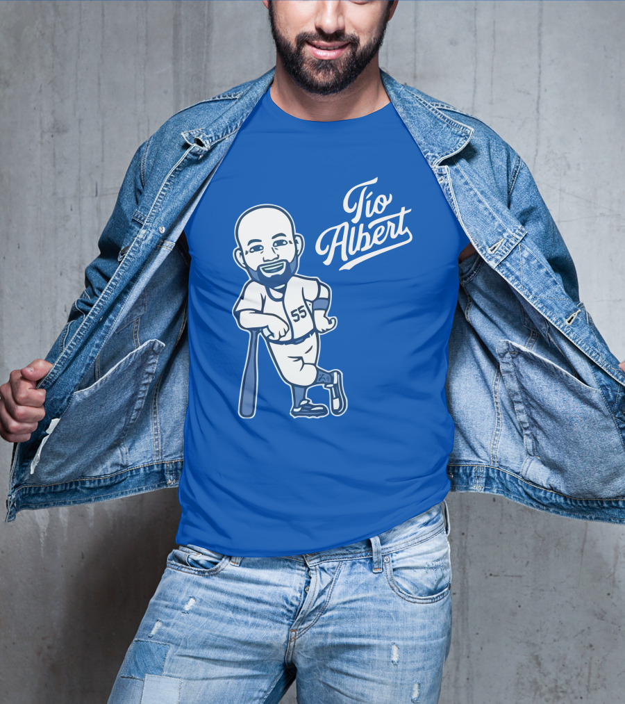 Tio Albert 55 Albert Pujols Los Angeles Dodgers T-Shirt