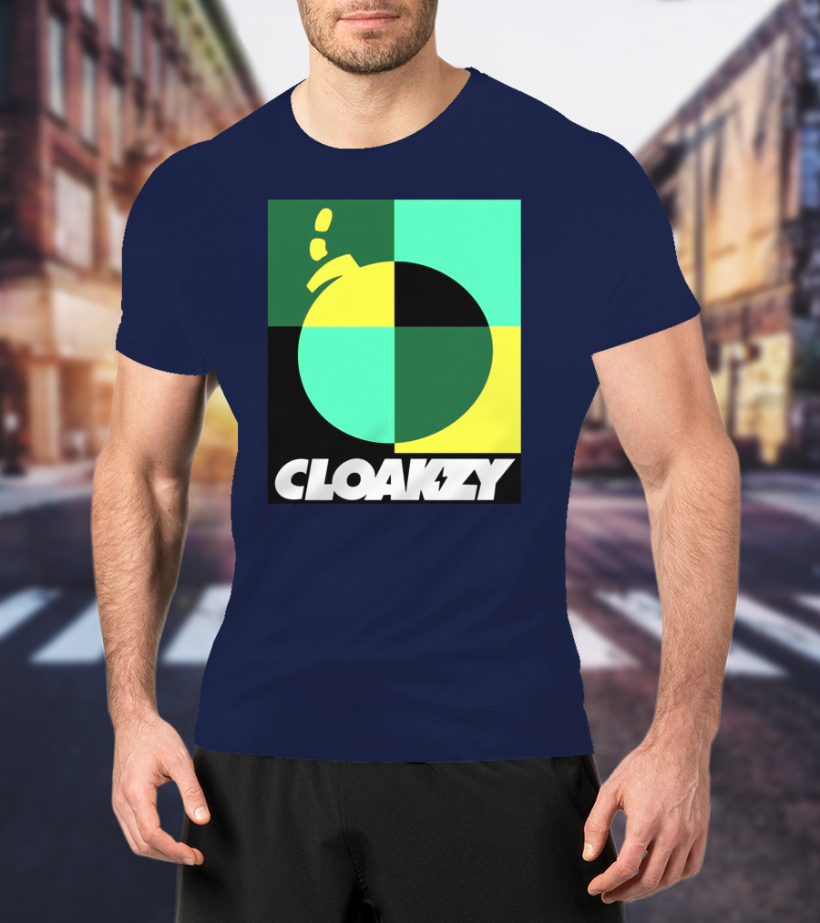 Cloakzy Quad Colors Bomb T-Shirt