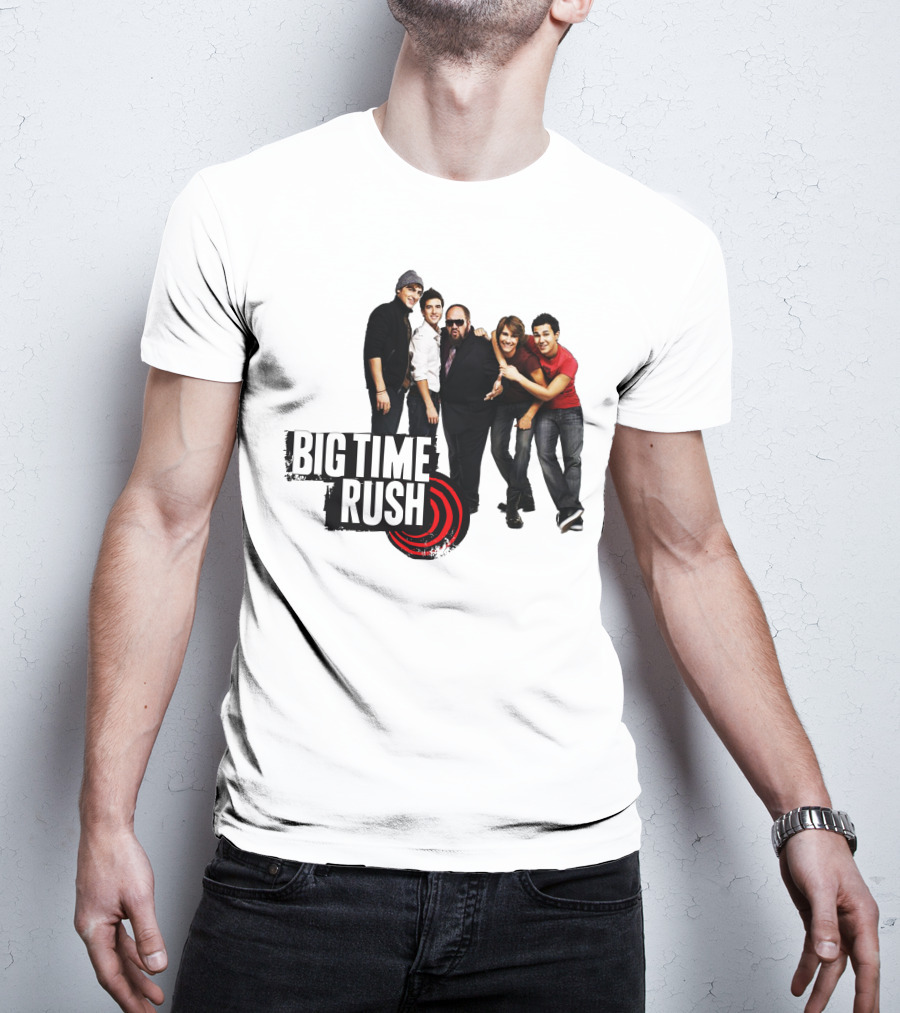 Big Time Rush Band Group Photo Merch T-Shirt