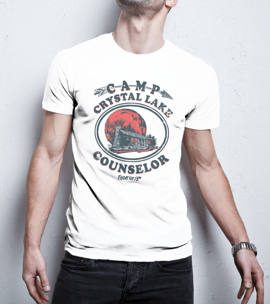 Camp Crystal Lake Counselor Friday The 13th T-Shirt