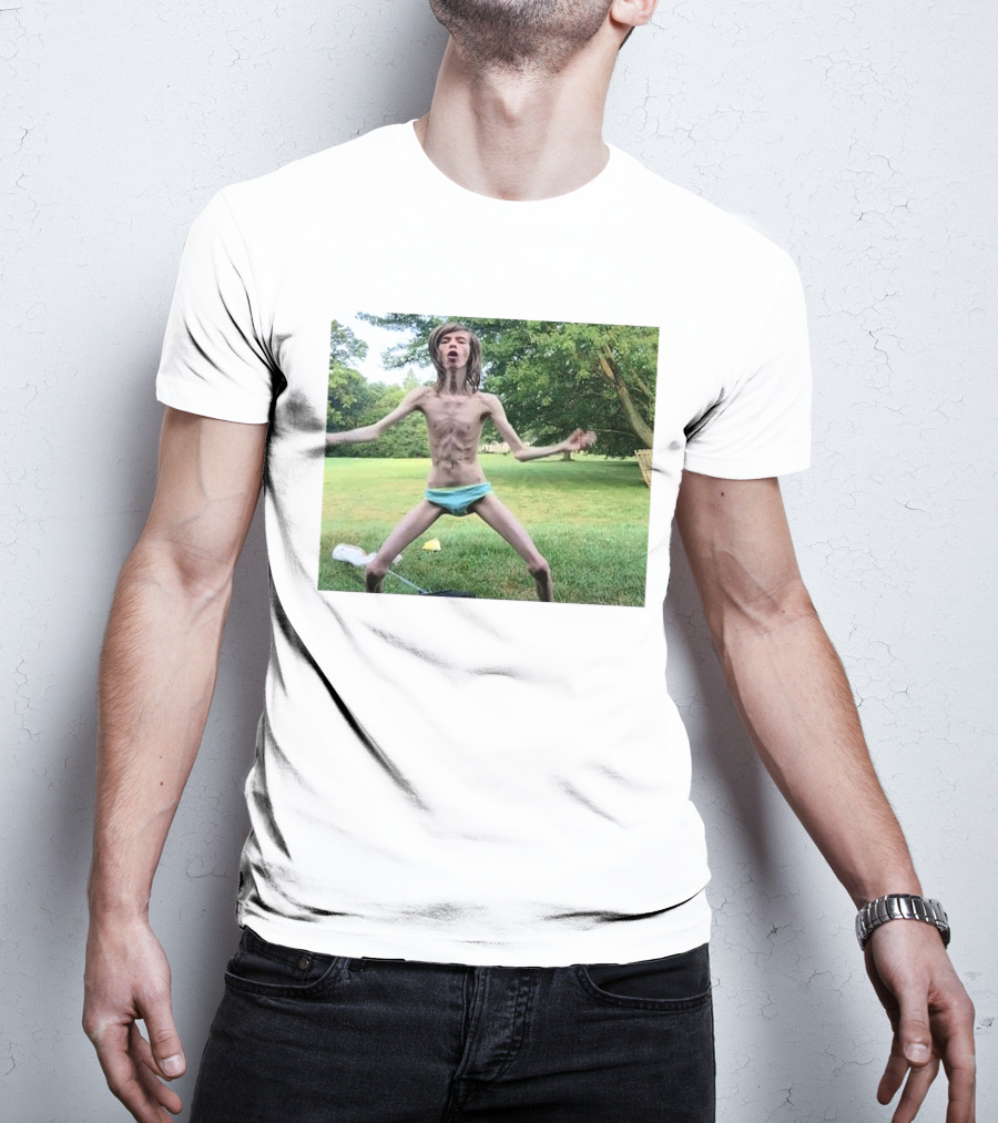 Chris Sales Daddy Long Neck Funny Meme Pose Outdoors T-Shirt