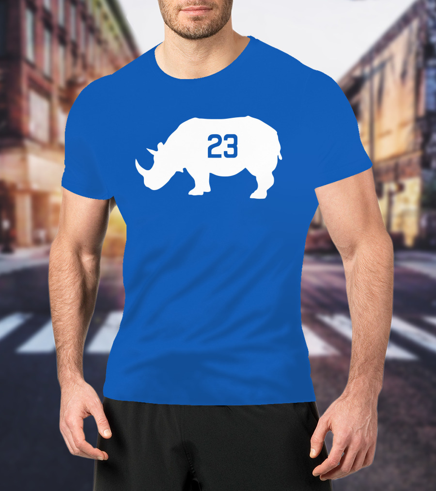 The Ryno 23 Obvious White Rhino T-Shirt