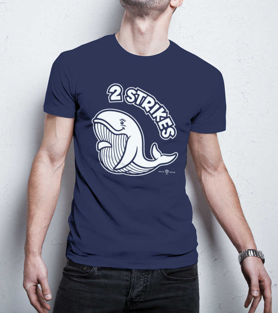 2 Strikes Roto Wear Whale T-Shirt