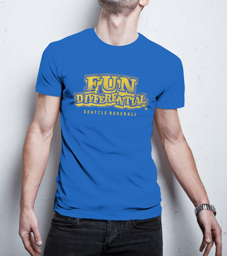 Fun Differential Seattle Baseball T-Shirt