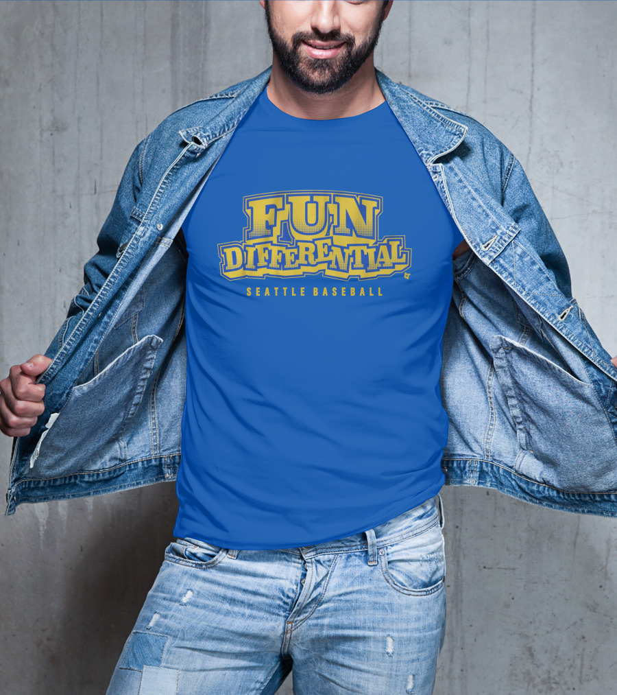 Fun Differential Seattle Baseball T-Shirt