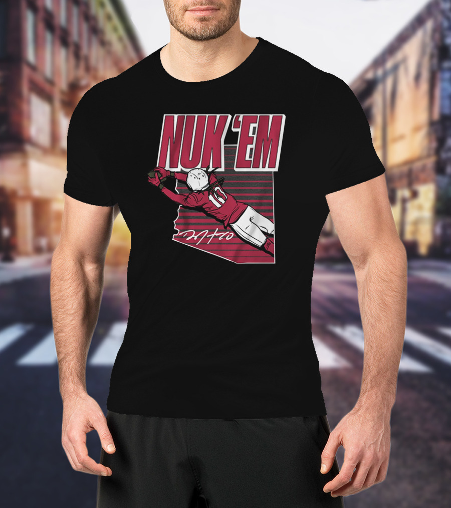 Nuk 'Em Deandre Hopkins Football Catch T-Shirt