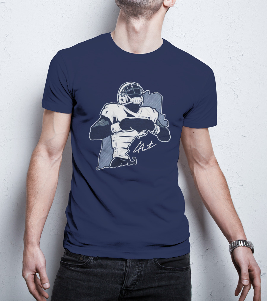 Cam Newton Celebration Football Player Signature Pose T-Shirt