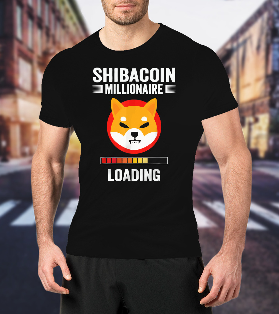 Shiba Coin Millionaire Loading T-Shirt