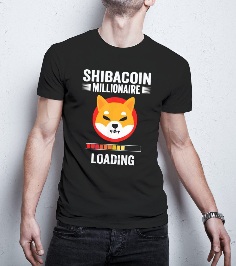 Shiba Coin Millionaire Loading T-Shirt