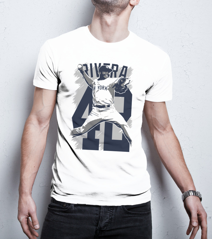 Rivera 42 New York Yankees Baseball Legend T-Shirt