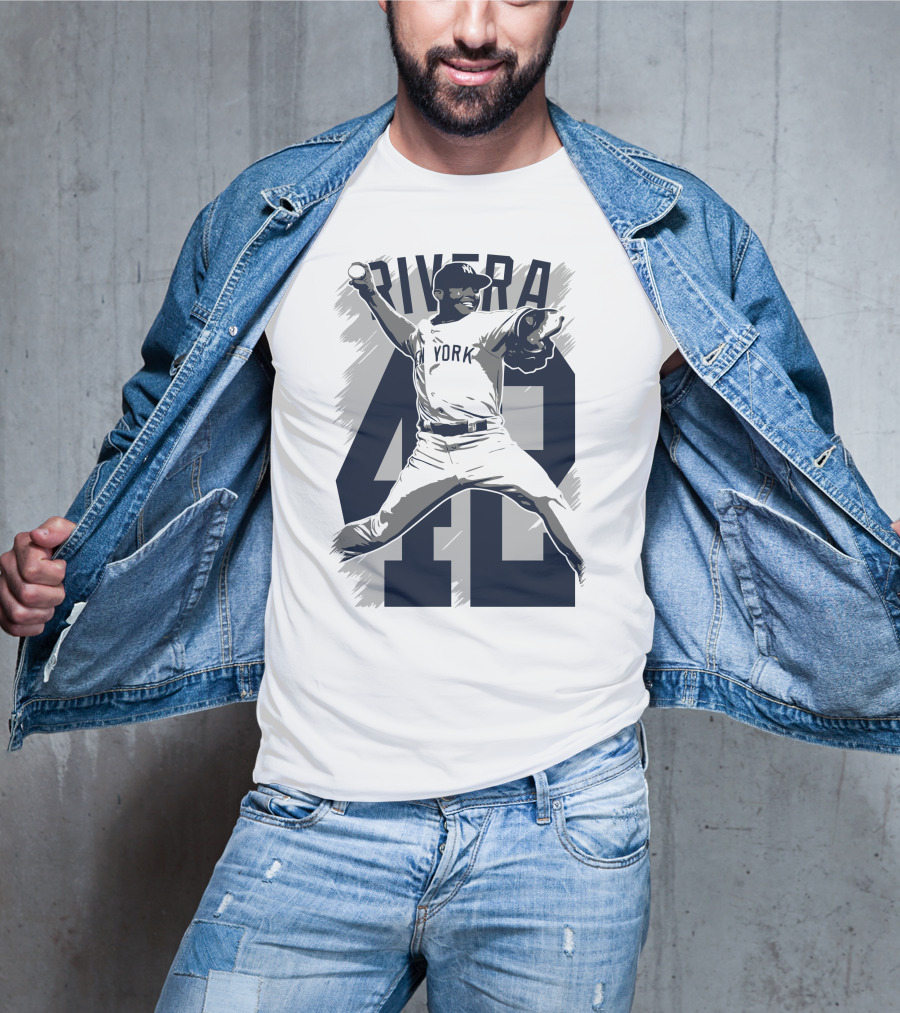 Rivera 42 New York Yankees Baseball Legend T-Shirt