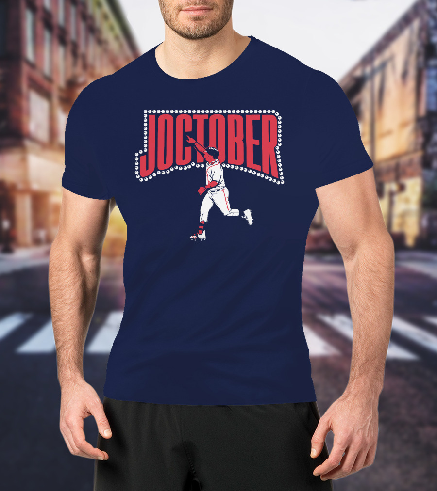 Joctober Baseball Icon Joc Pederson T-Shirt