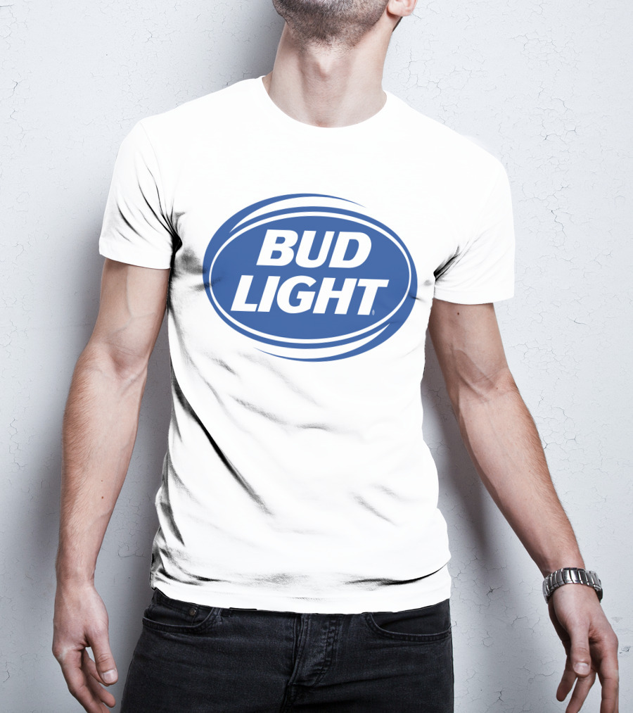 Bud Light Classic Blue Oval T-Shirt