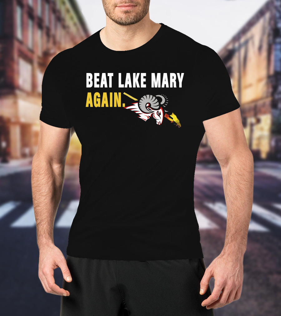 Beat Lake Mary Rams Again T-Shirt