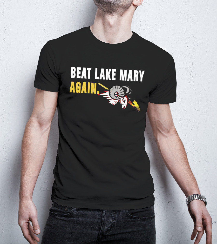 Beat Lake Mary Rams Again T-Shirt