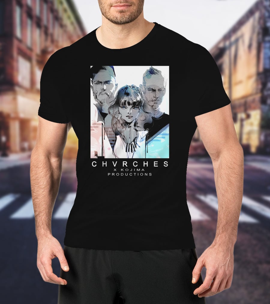 CHVRCHES X Kojima Productions Death Stranding Collaboration T-Shirt