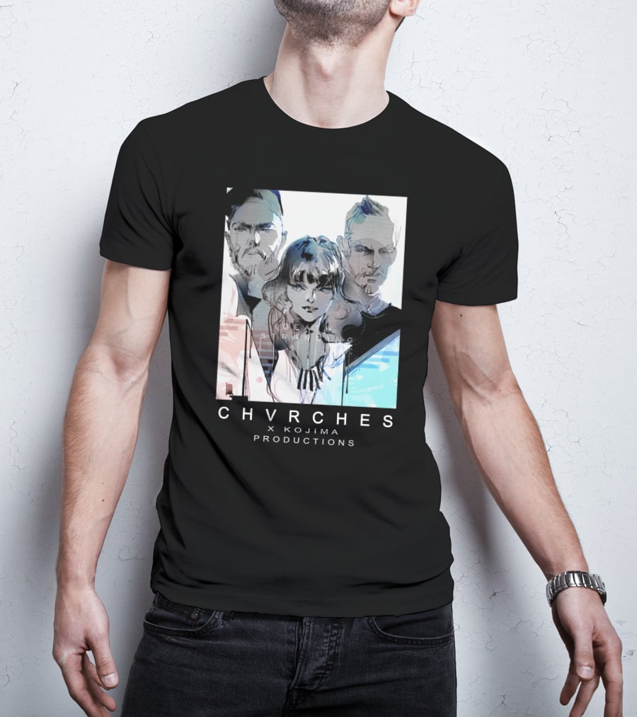 CHVRCHES X Kojima Productions Death Stranding Collaboration T-Shirt