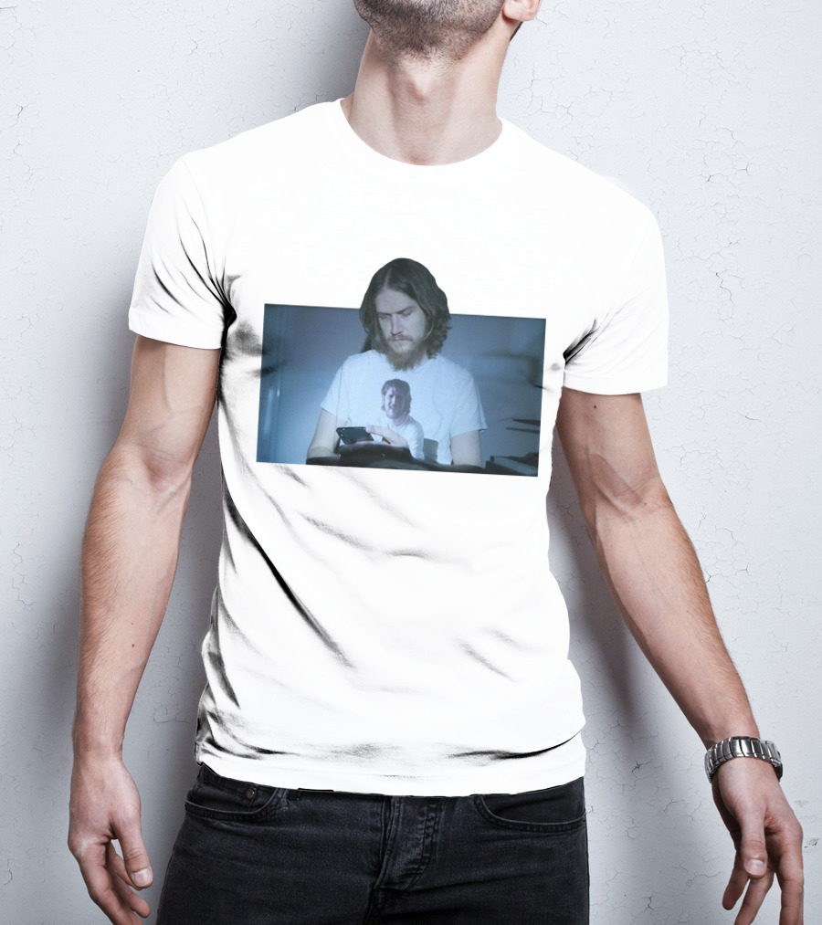 Projection Bo Burnhams White Shirt Digital Illumination T-Shirt