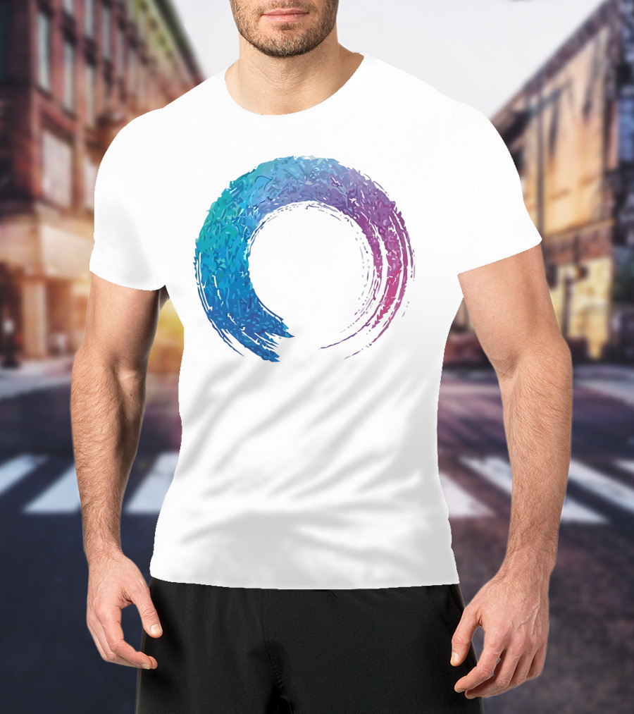 Funilab X Koan Zen Enso Circle Gradient T-Shirt