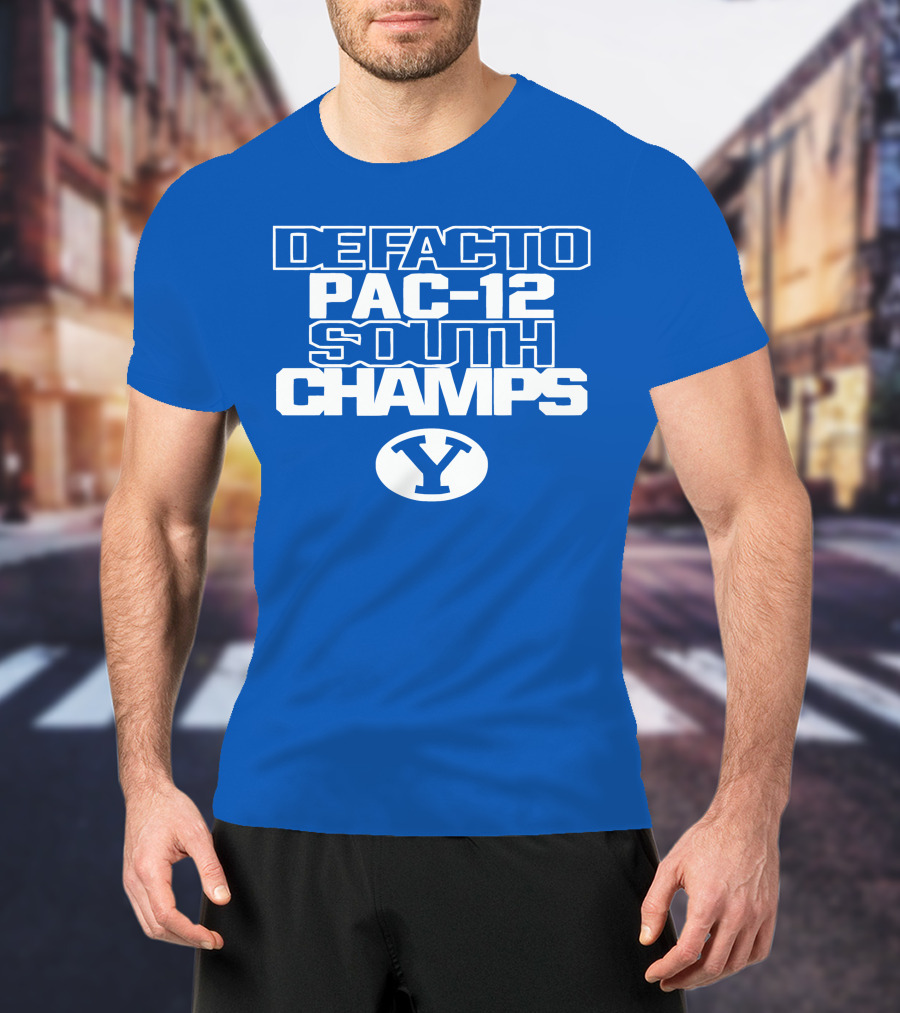 Defacto Pac-12 South Champs Byu Y T-Shirt