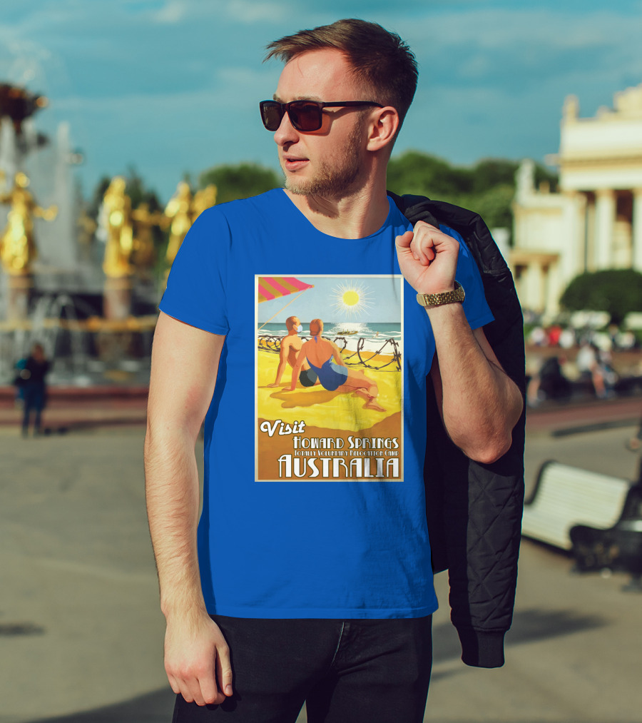Visit Howard Springs Totally Voluntary Relocation Camp Australia T-Shirt