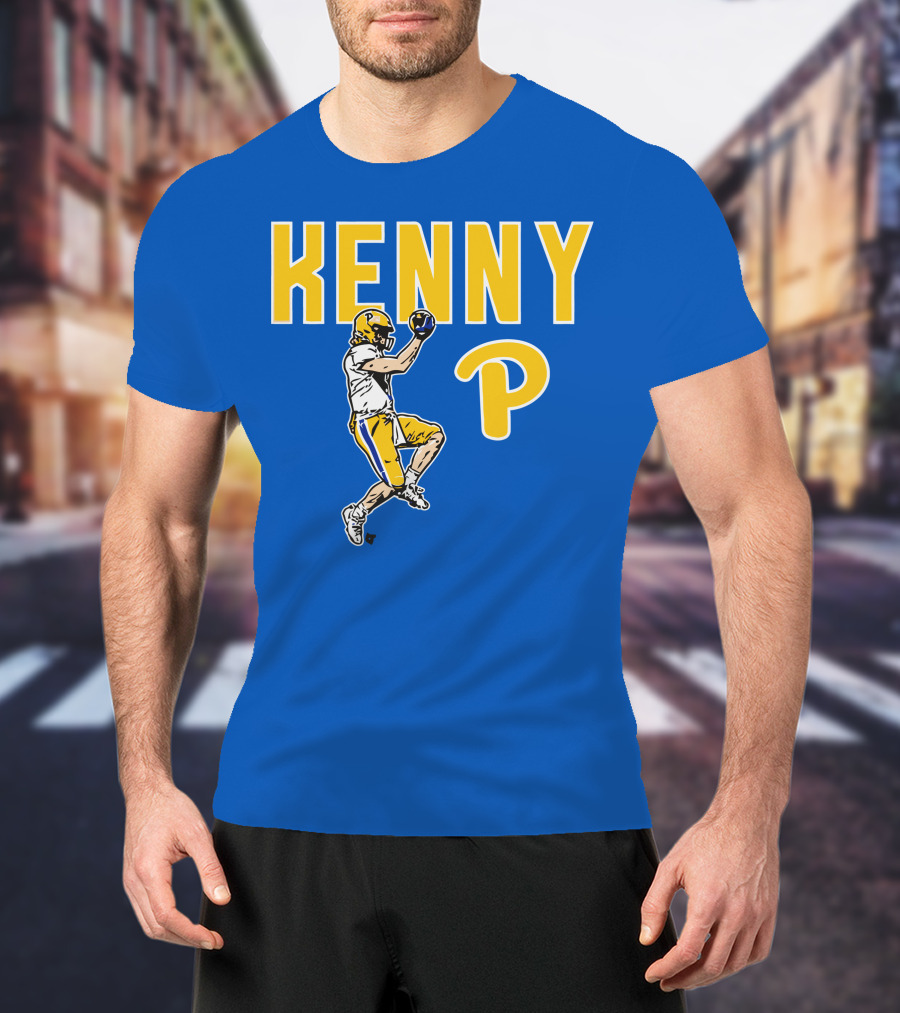 Kenny Pickett P Football Catch Pitt Jumper T-Shirt