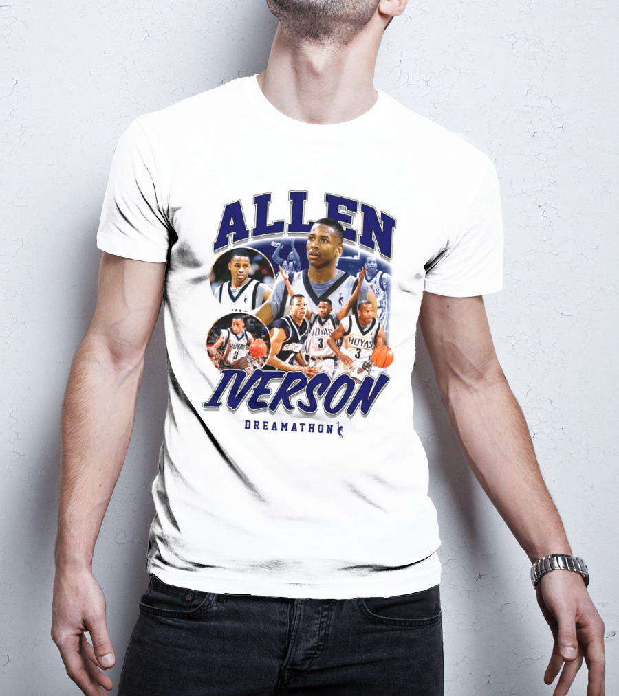 Allen Iverson Hoyas Dreamathon T-Shirt