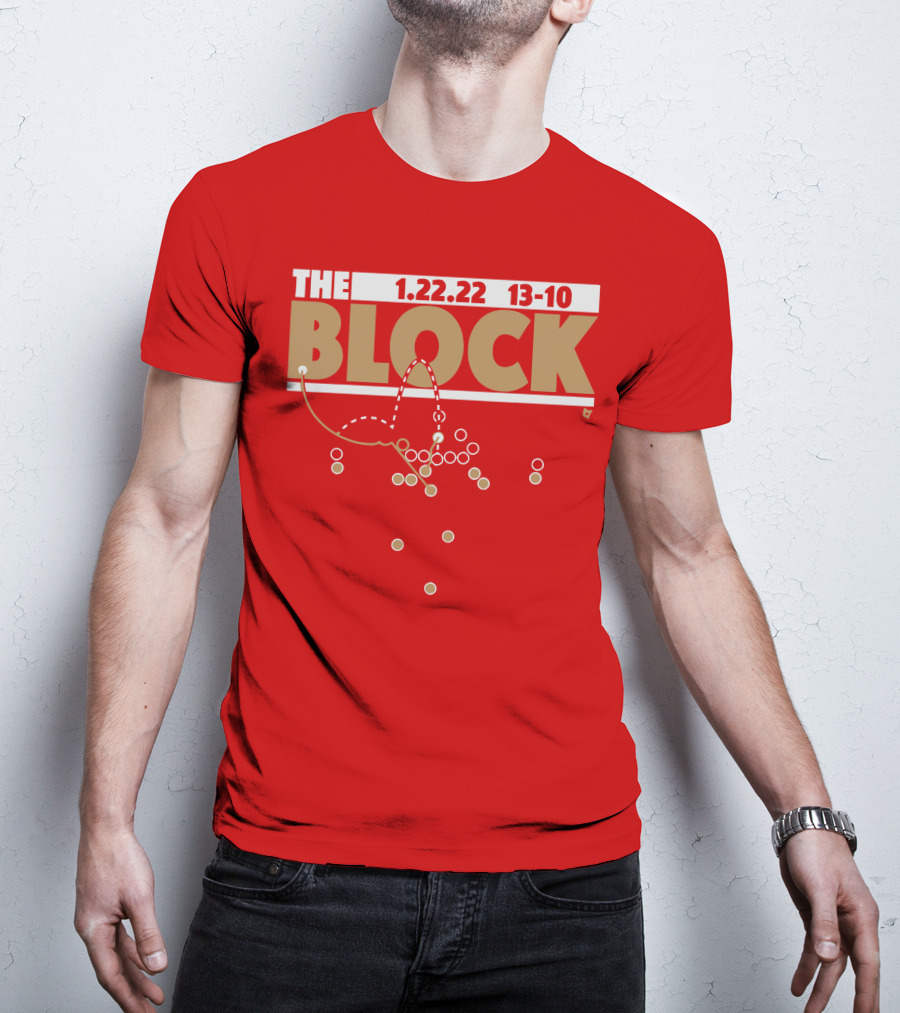 Block San Francisco 1.22.22 13-10 T-Shirt