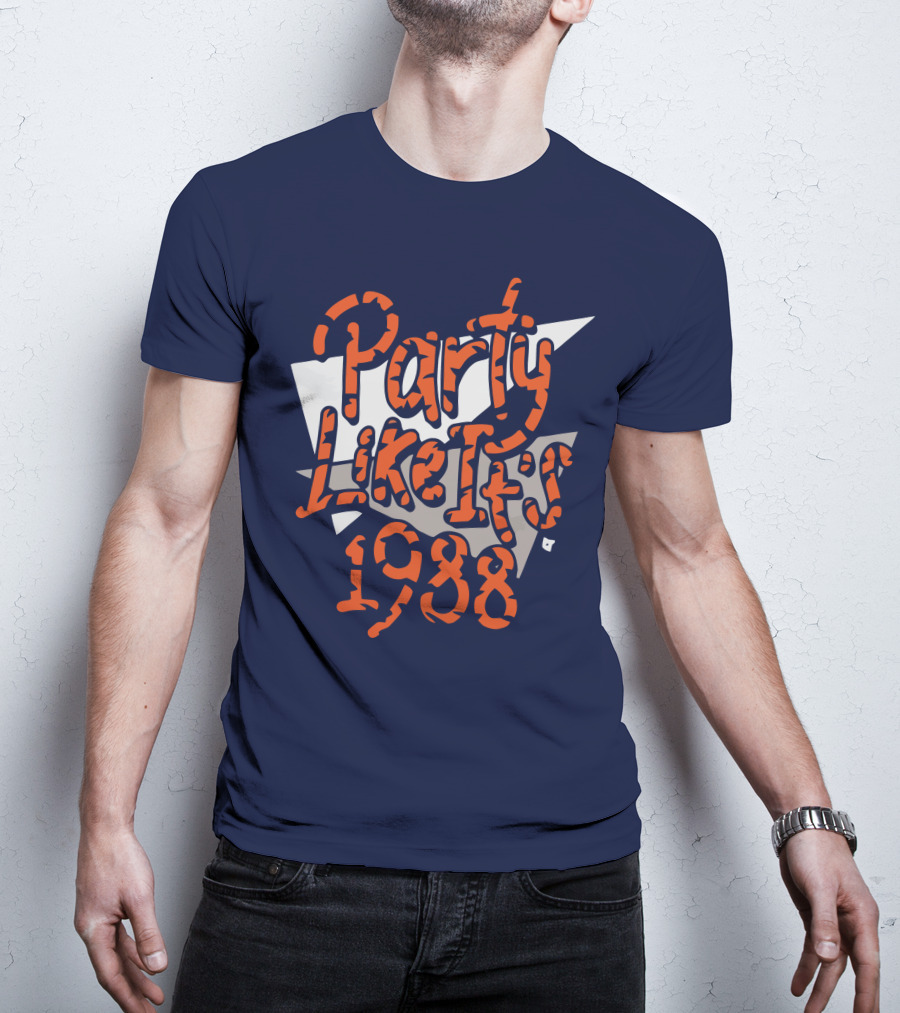 Cincinnati Party Like It's 1988 Retro Style Vintage T-Shirt